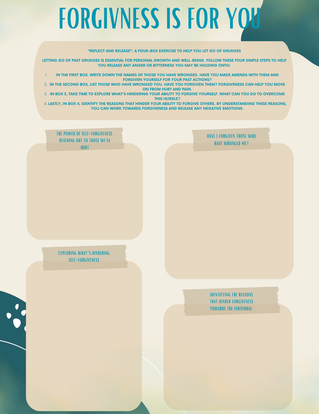 The Beauty Series Self Discovery Prayer Jornal